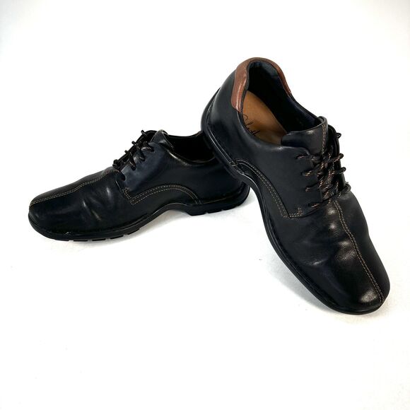 Cole Haan Zeno Oxford Leather Shoes Mens Size 7.5 Black...